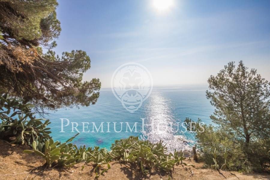 Land with magnificent views sea-Arenys de Mar