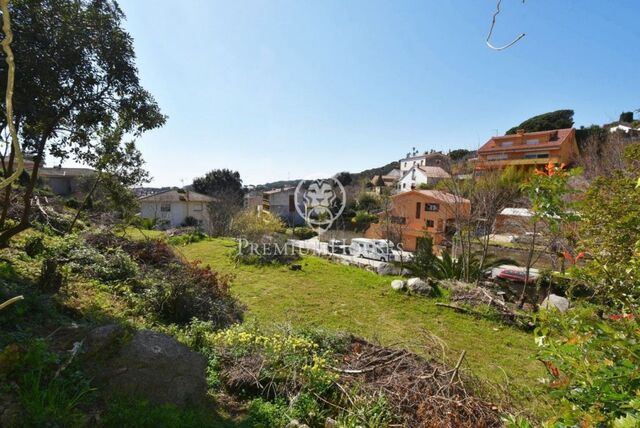Terreny en venda per casa unifamiliar a Sant Andreu de Llavaneres