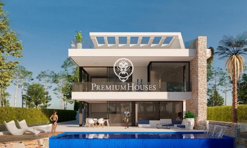 Casa de diseño en venta con espectaculares vistas al mar en Arenys de Mar
