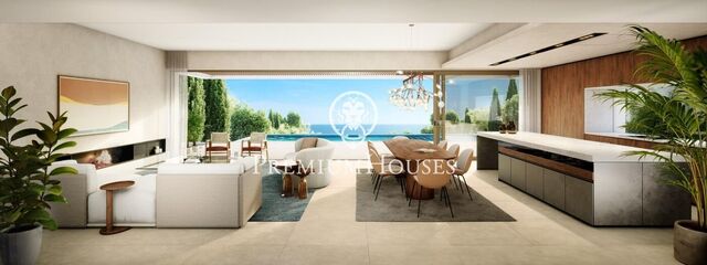 Exclusives cases d'obra nova amb vista frontals a la mar