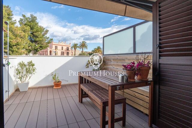 Penthouse avec vue dégagée au centre de Sant Pere de Ribes