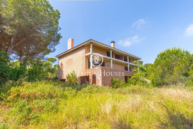 Venta de casa en estructura en Sant Andreu de Llavaneres