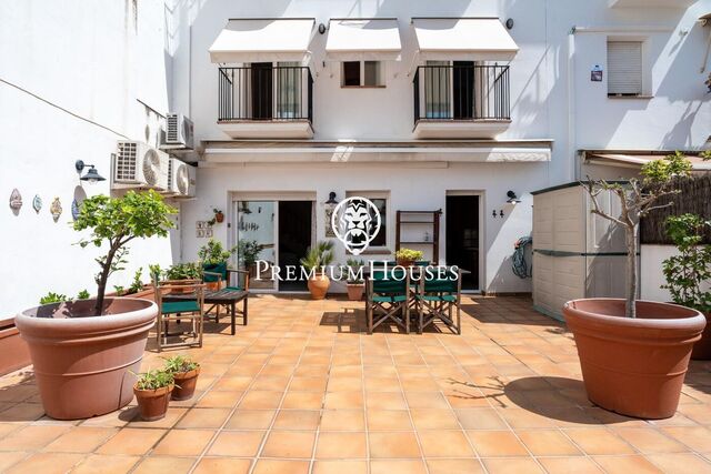 Planta baja con gran terraza en Sitges