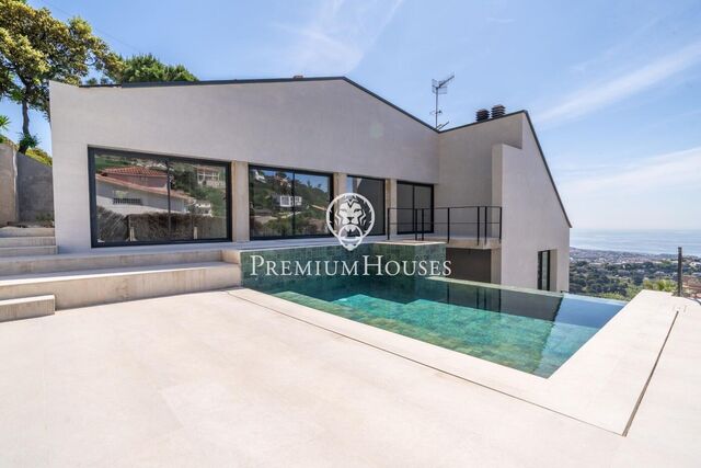 Maison à vendre à Alella avec vues panoramiques sur la mer