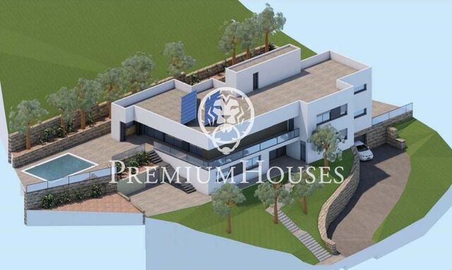 Land for sale in Premià de Dalt with sea views