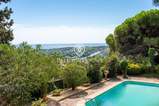 Casa amb vista espectaculars i privacitat total a Sant Pol de Mar