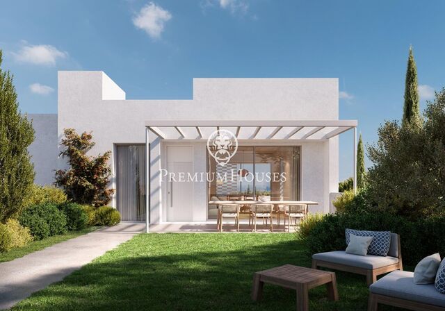 New development of sustainable homes with sea views in Caldes d'Estrac