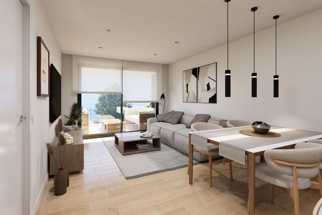 Promoción de Obra Nueva en Primera línea de mar en venta en Canet de Mar