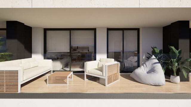 Promoción de Obra Nueva en Primera línea de mar en venta en Canet de Mar