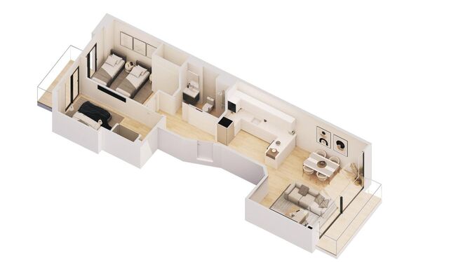 Promoción de Obra Nueva en Primera línea de mar en venta en Canet de Mar