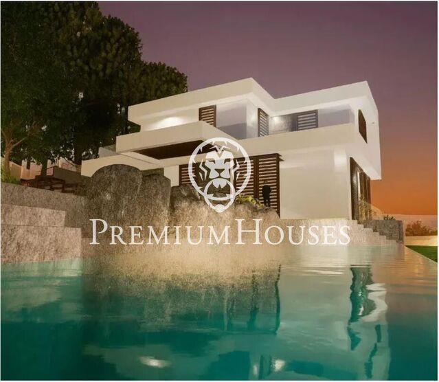 New build house with spectacular sea views on sale in Mataró