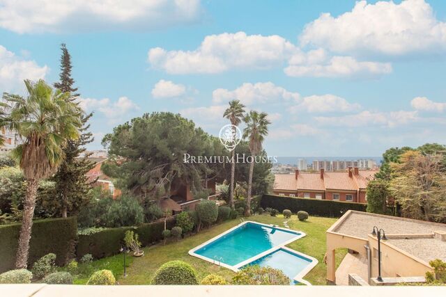 Exclusiva residencia independiente en venta con vistas al mar en Teià