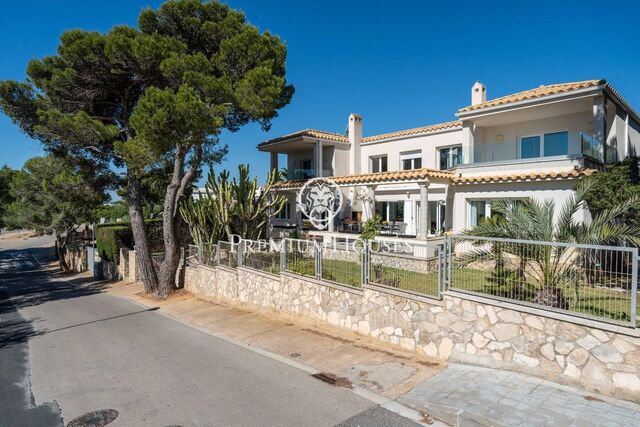 Beachfront House with a Pool in Roques Daurades