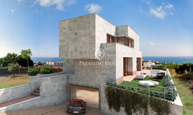 New construction with spectacular sea views in Caldes d'Estrac
