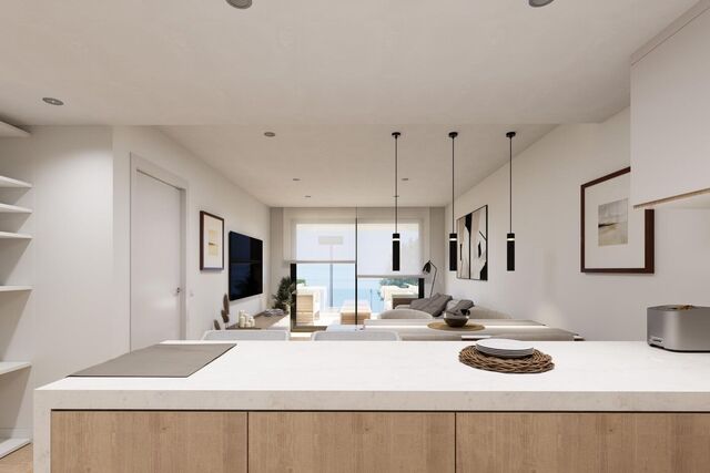 Promoción de Obra Nueva en Primera línea de mar en venta en Canet de Mar