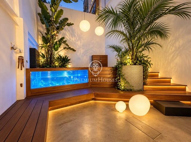 Exclusivo loft de diseño con piscina privada en Poble Sec