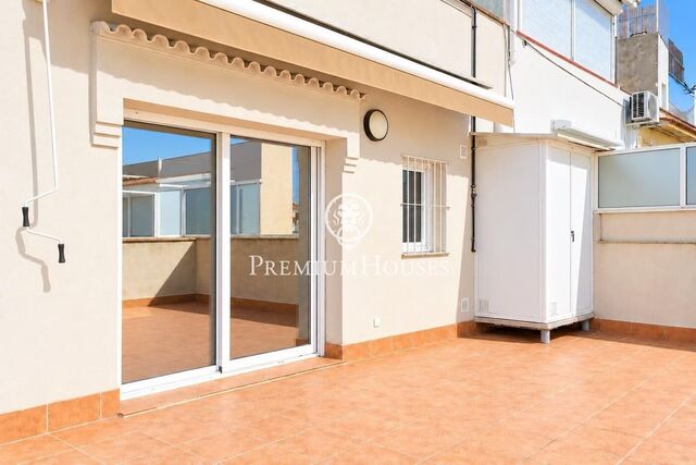 Penthouse avec terrasse au centre