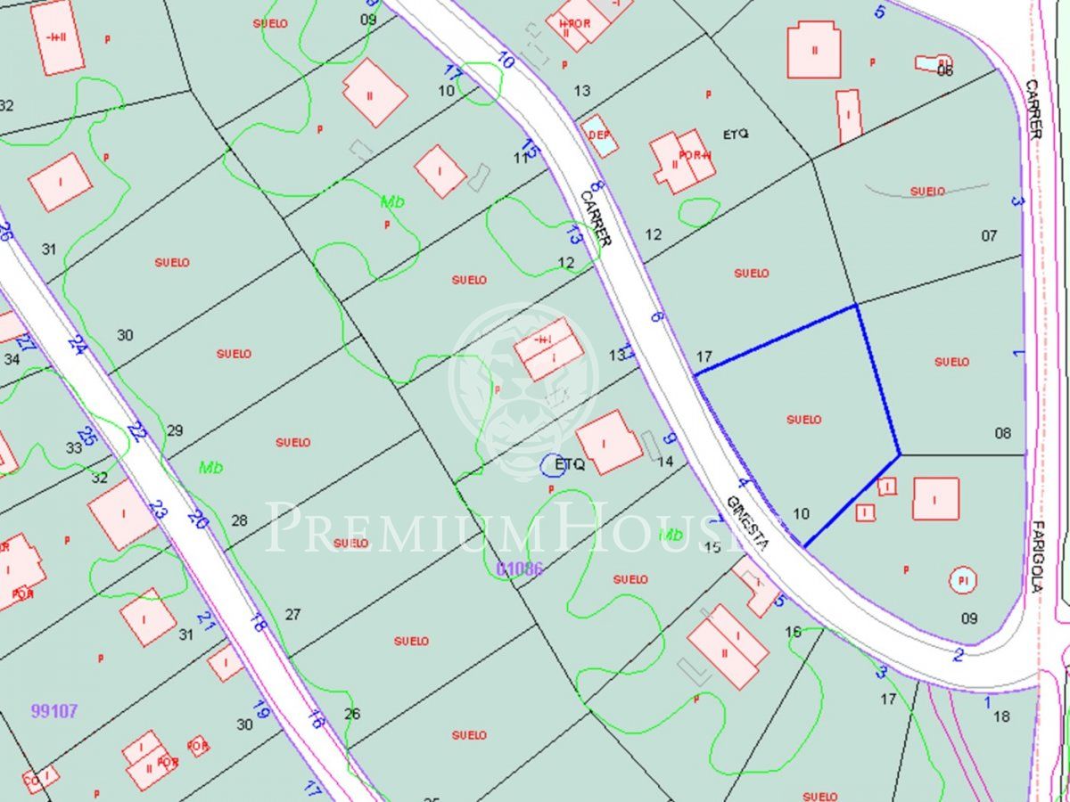 935 sqm plot for sale in Sant Pere de Ribes Premium Houses