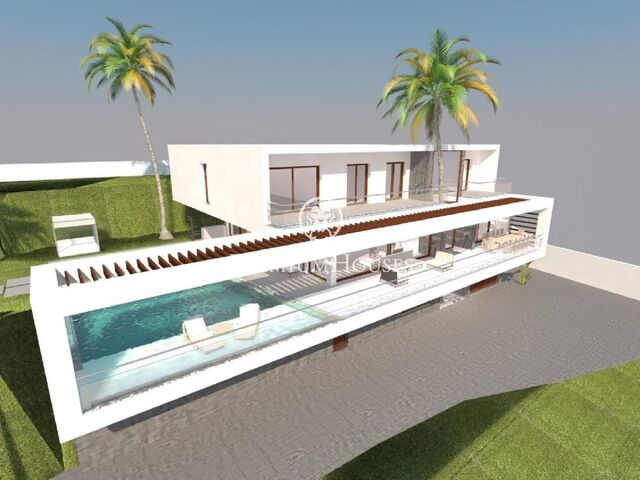 New Construction House next to the Golf Course and with sea views for sale in Can Girona
