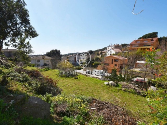 Terreny en venda per casa unifamiliar a Sant Andreu de Llavaneres