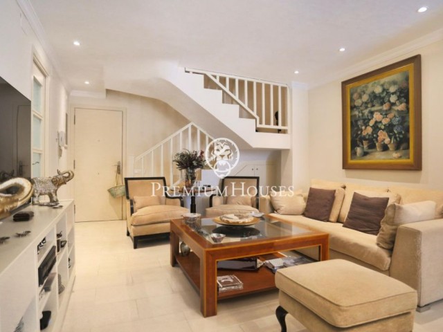 Impecable planta baixa dúplex en venda en el centre de Sitges