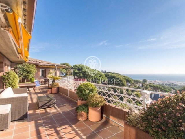 Casa en venda amb espectaculars vistes a Premià de Dalt