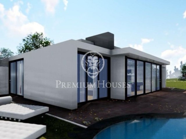Proyecto casa unifamiliar en planta con vistas al mar en Sant Pol de Mar