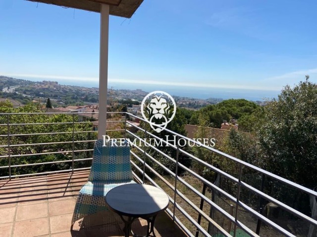 Casa en venda amb vista a la mar en Nova Alella