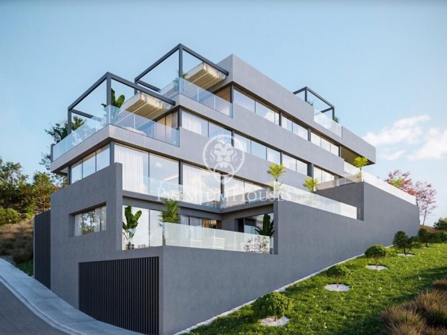 Viviendas de lujo en construcción en Finestrelles.