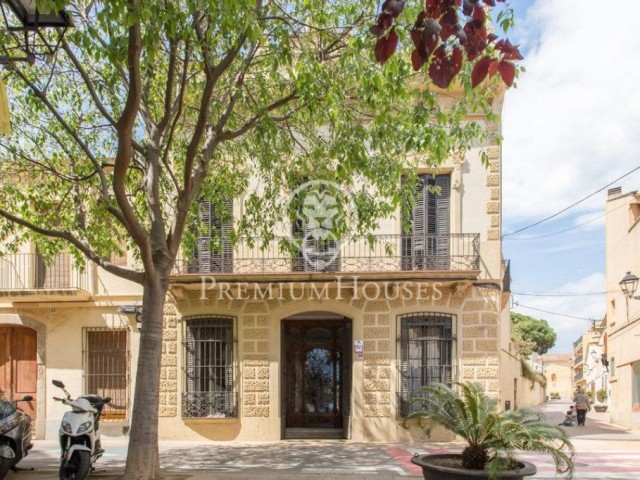 Casa señorial indiana en venta en Vilassar de Mar