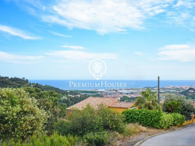 Plot with sea and mountain views