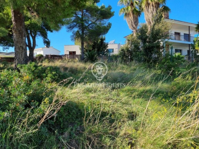 Plot for sale with views in Santa Susanna