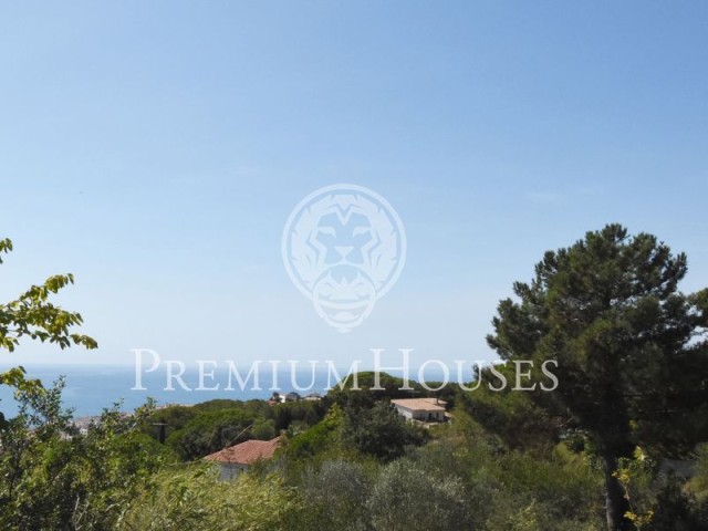 Terreno en venta con magníficas vistas en Sant Pol de Mar
